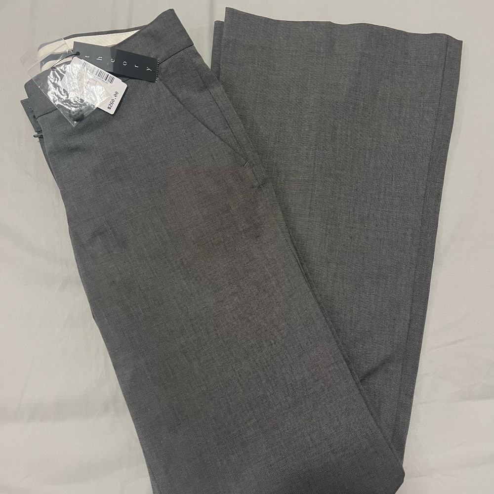 Theory emery wide-leg trousers